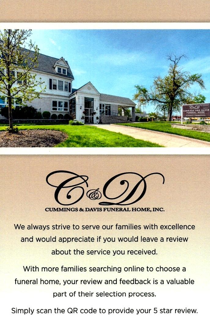 Obituary of Mrs. Paulette A. Downing