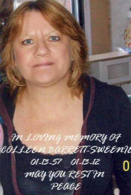Obituary of Colleen Bernadette Barrett