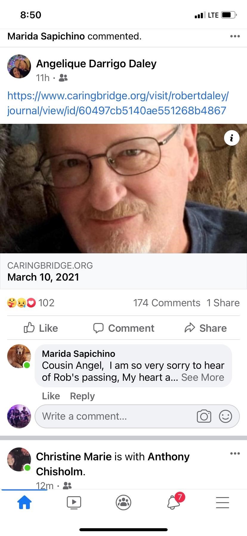 Obituary of Robert P. Daley