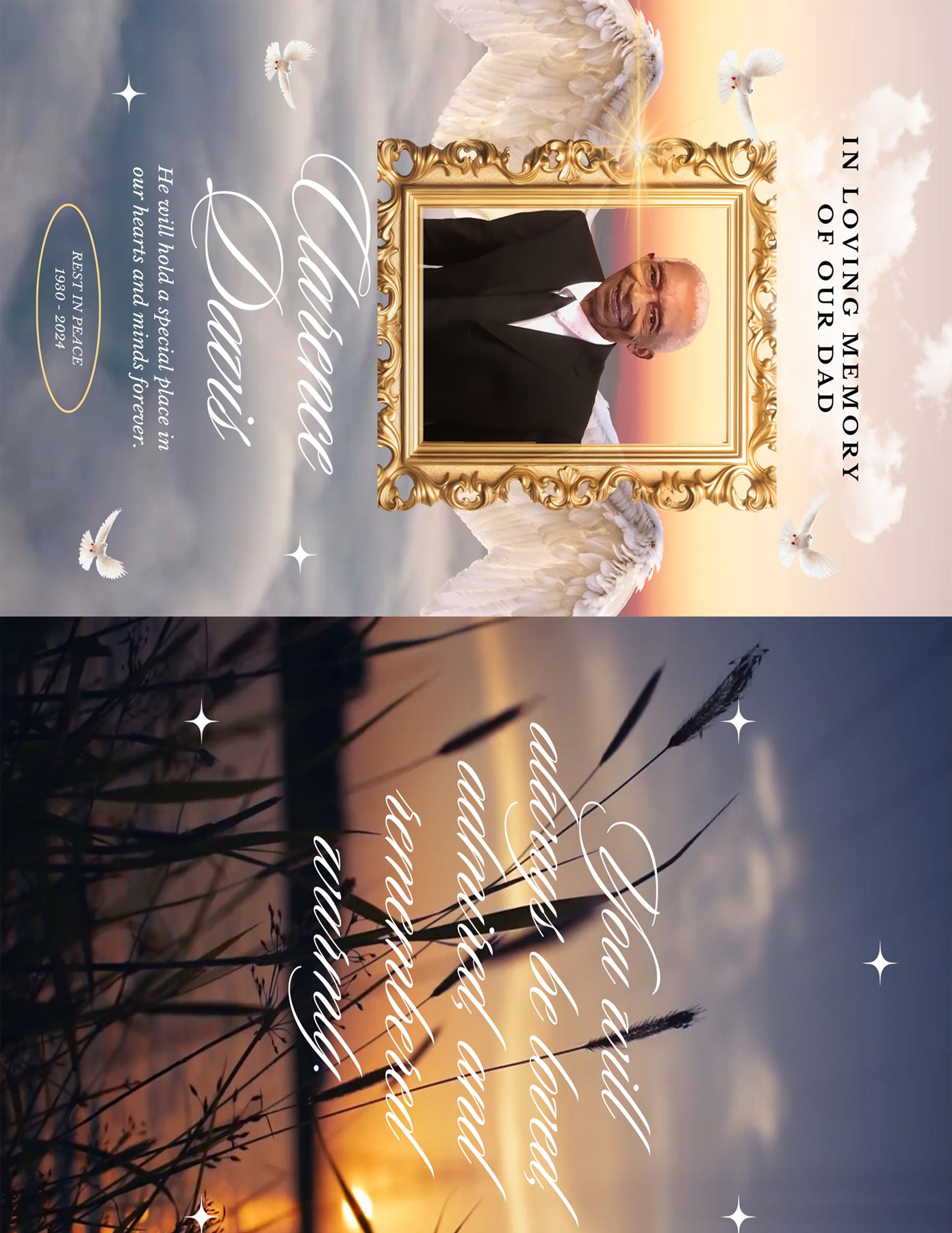 Obituary of Mr. Clarence J Davis