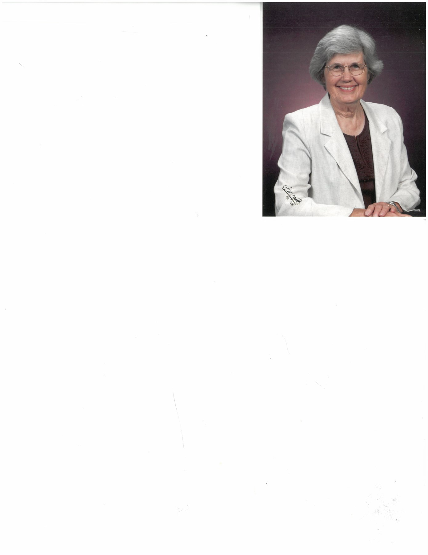 Obituario de Mrs. Helen Carr