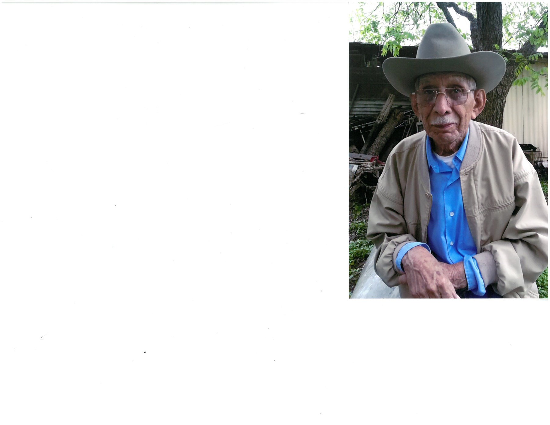 Obituario de Jose Revera Saenz