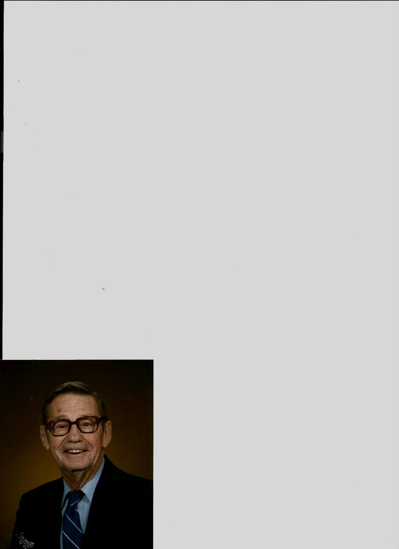 Obituary of Donald Thomas Pillar