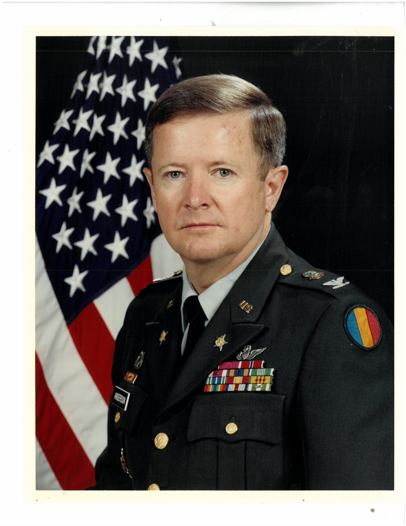 Obituary of Colonel  Robert John Halvor Anderson