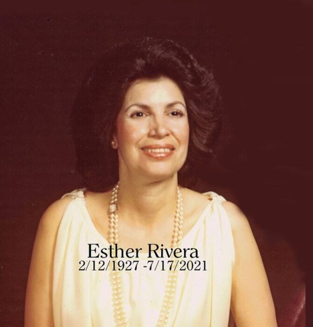 Obituary of Esther Rivera