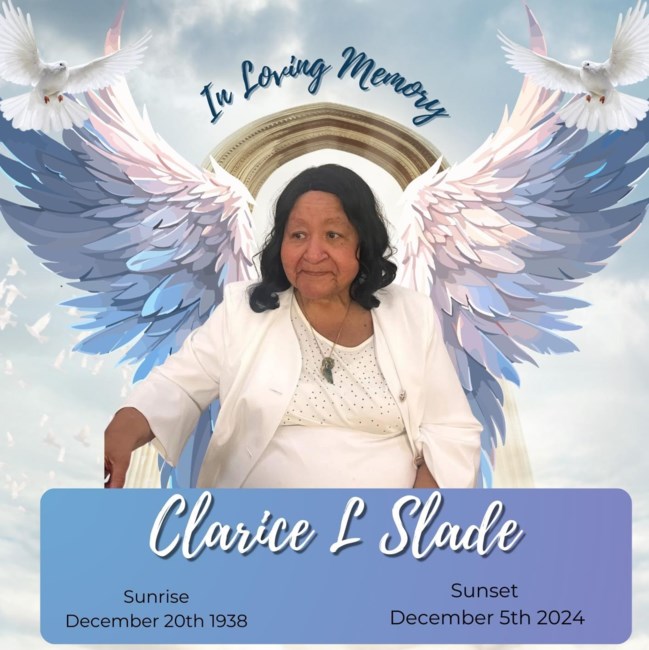 Obituary of Clarice LaVerne Slade