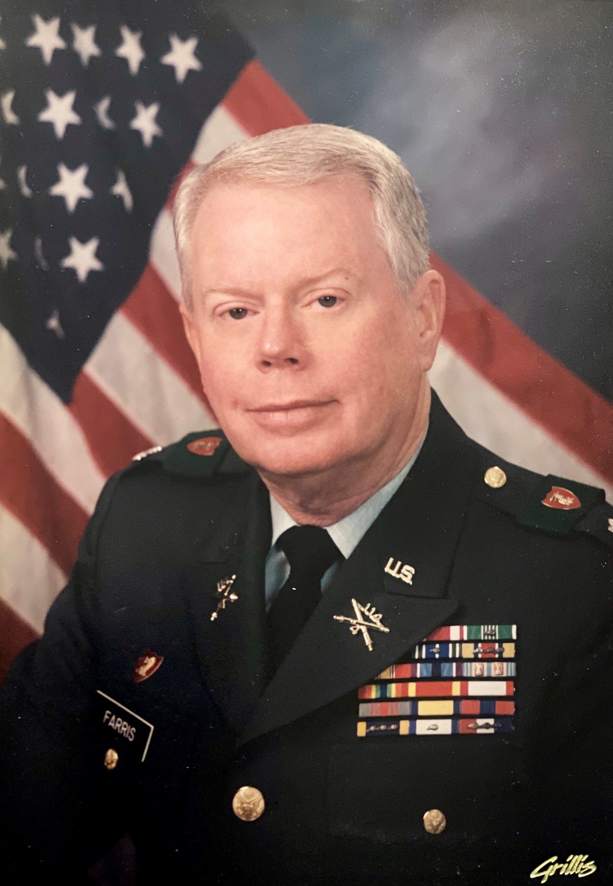 Obituary of Col. Joe Patterson Farris, ARNG, Ret.