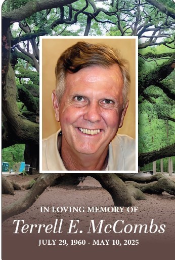 Obituary of Terrell Eugene McCombs