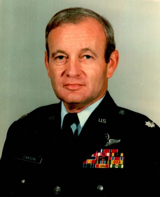 Obituary of Lt. Col. Harold Eugene Carson Jr.