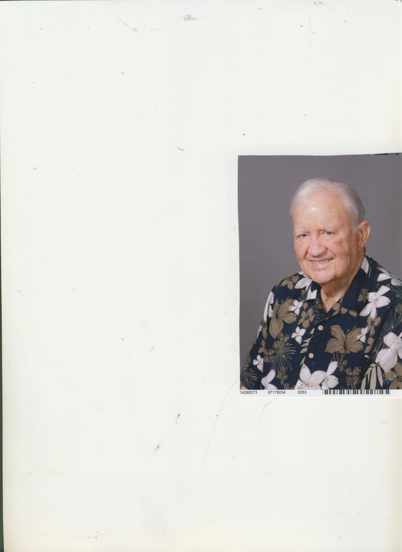 Avis de décès de Warren Junior Bullis