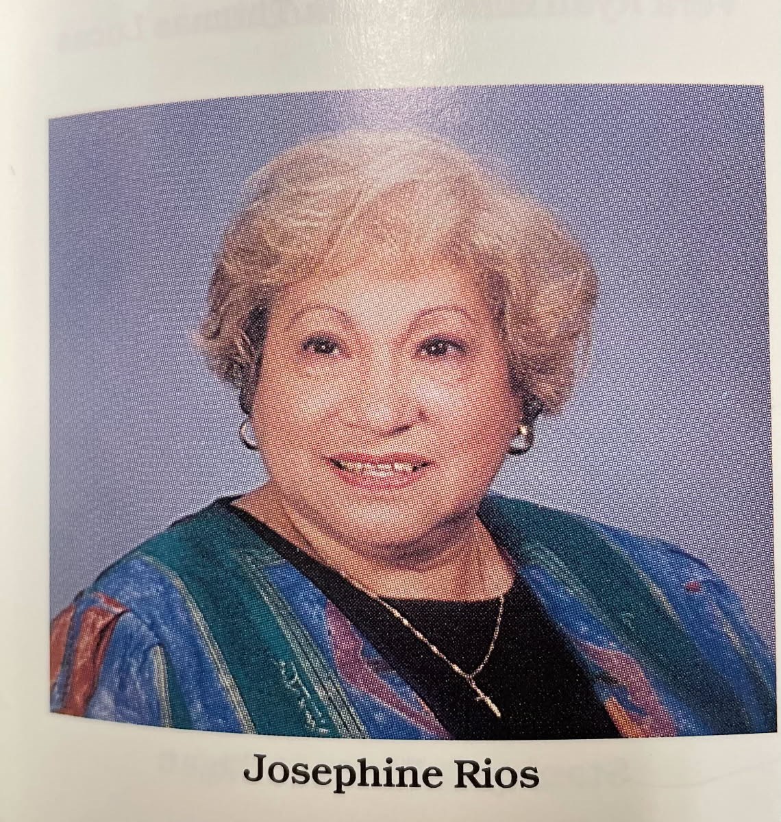 Obituary of Josephine Irma Rios