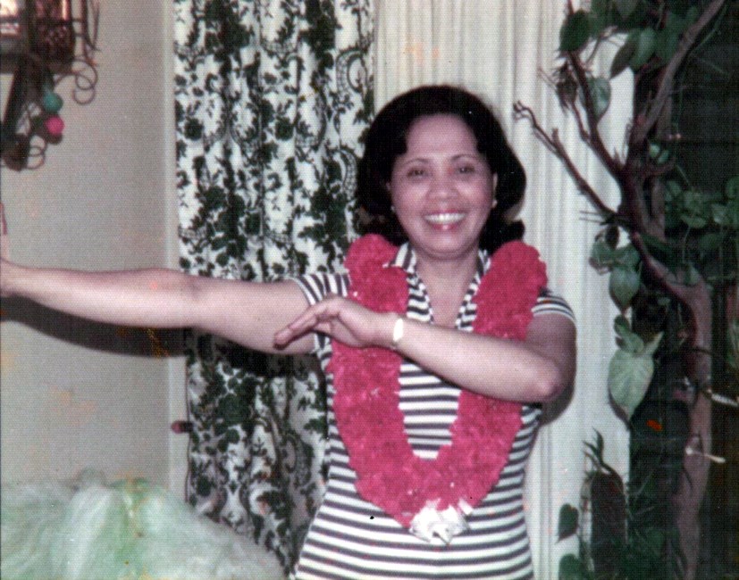 Obituary of Juana Calderoni