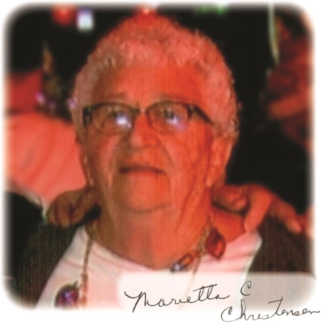 Obituary of Mrs. Marietta Constance (Moser) Christensen