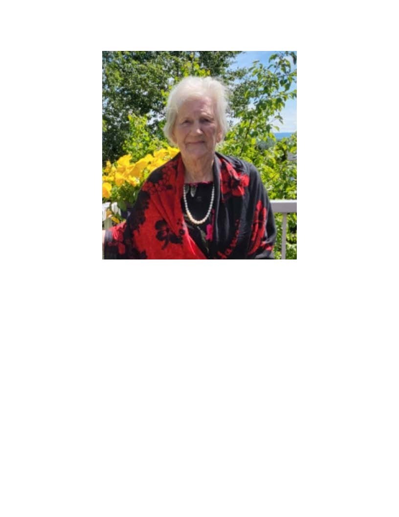 Obituary of Jean Doreen Evans