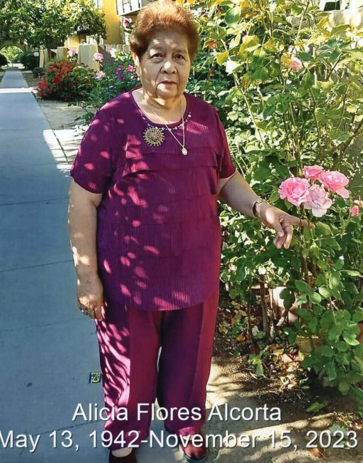 Obituary of Alicia Flores Alcorta