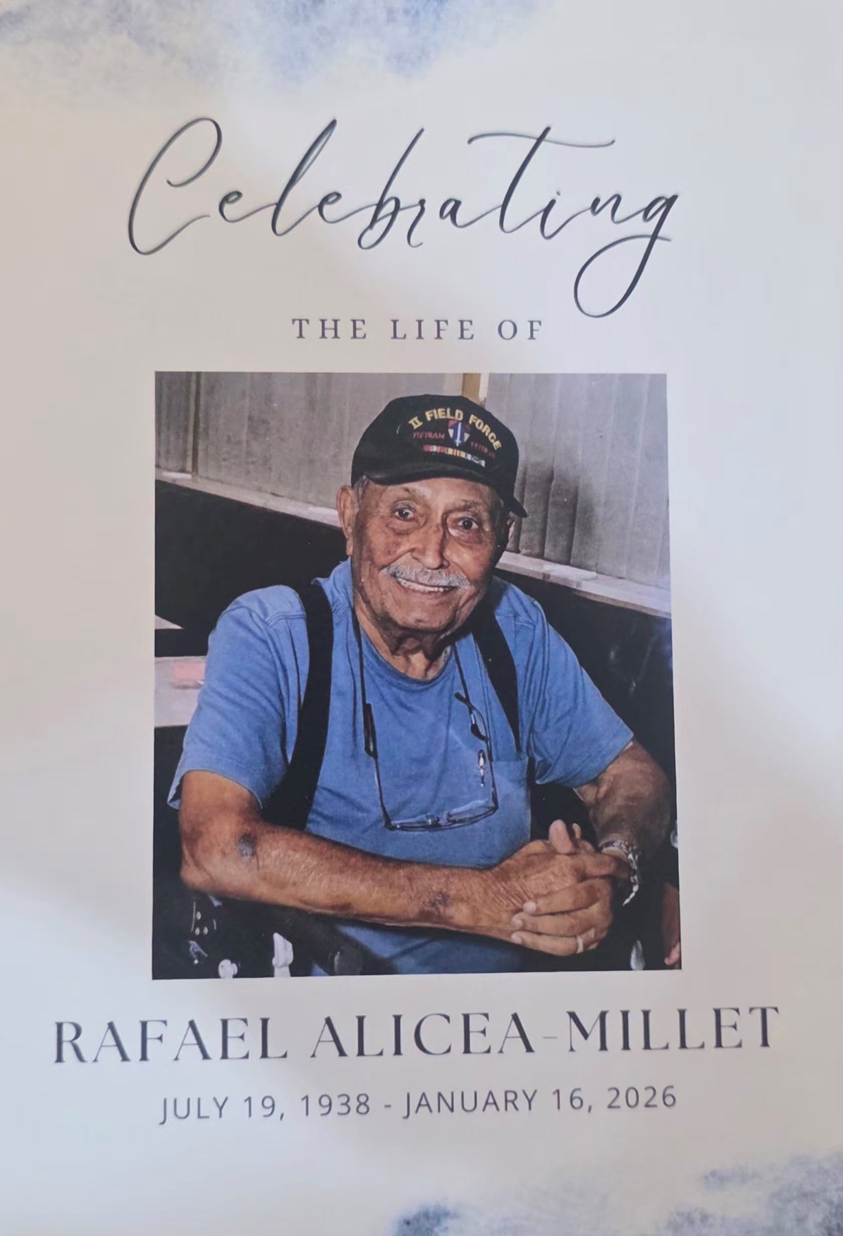 Obituary of Rafael Alicea-Millet