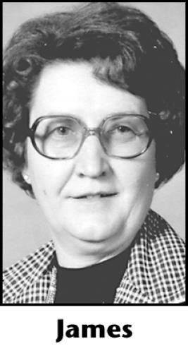 Obituary of Imogene Agnes James