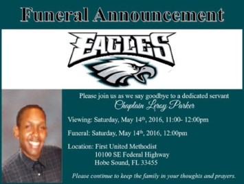 Obituary of Leroy J Parker