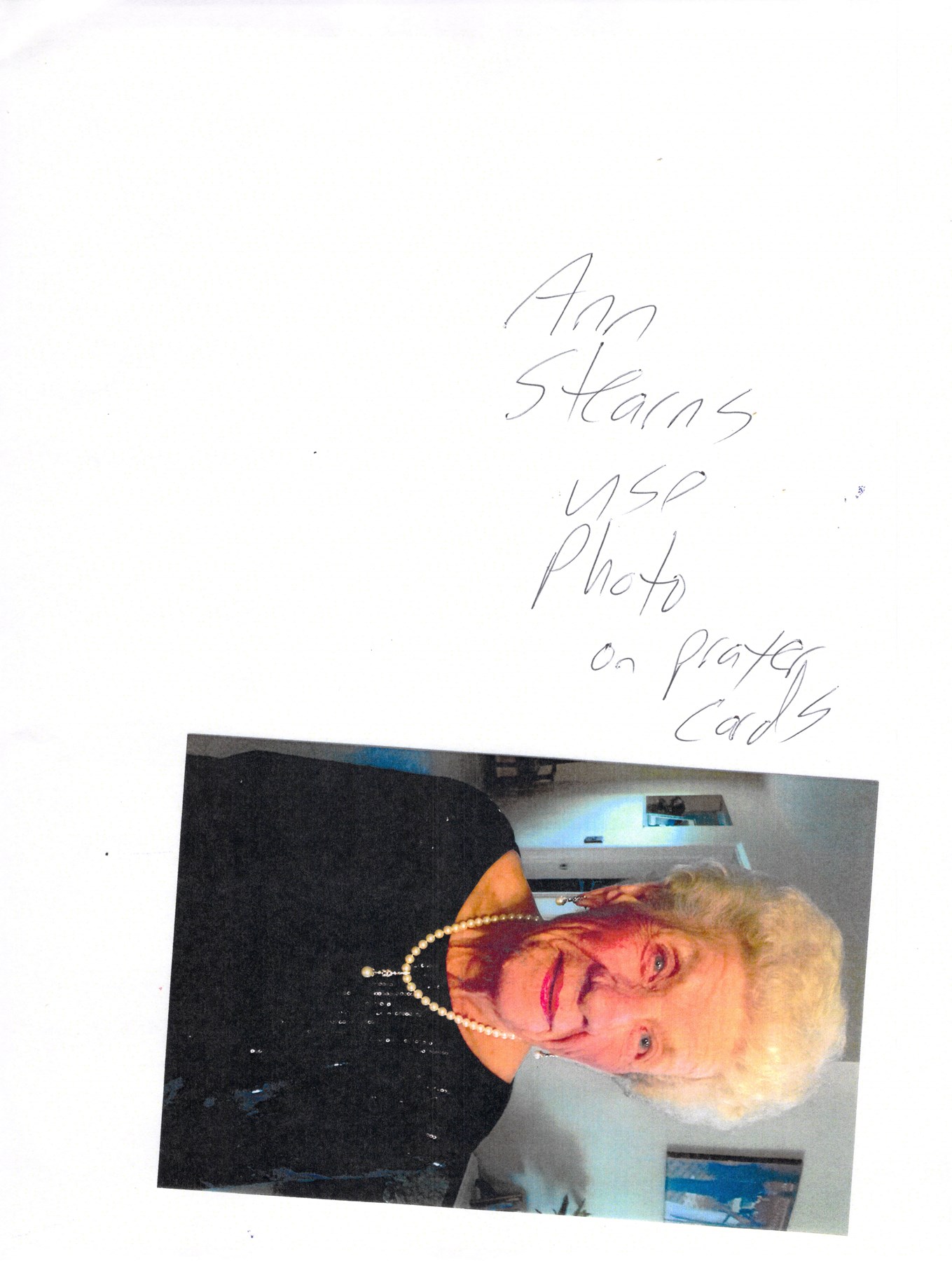 Obituary of Ann Rosetta Stearns