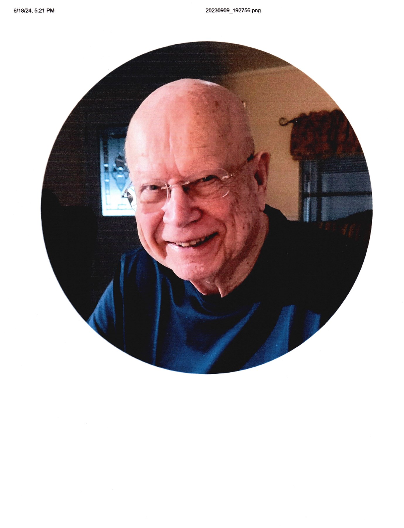 Obituary of Richard P. Sanders