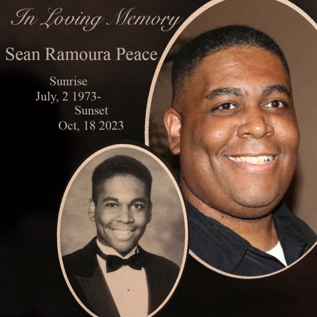 Obituary of Sean Ramoura Peace