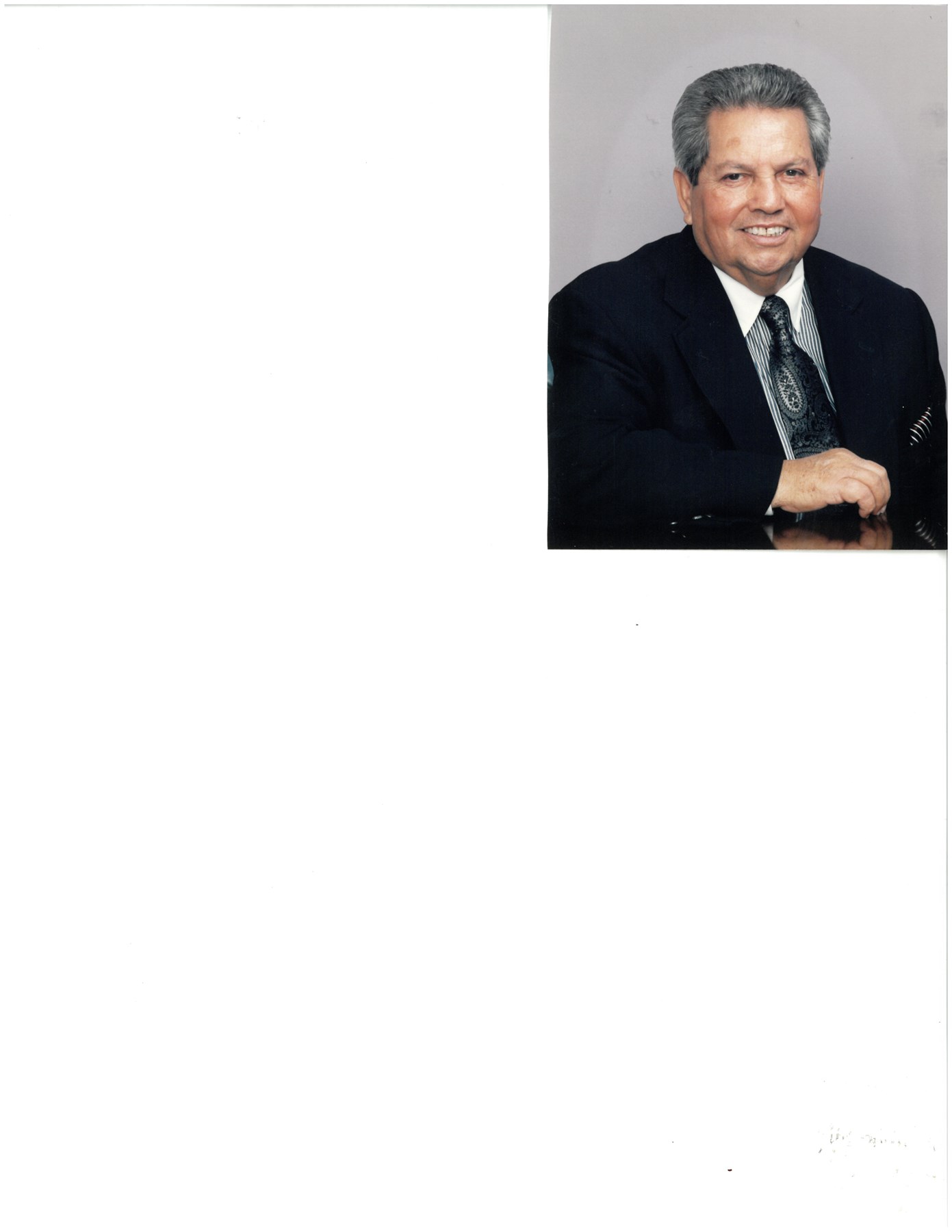 Obituary of Pete O. Zamora