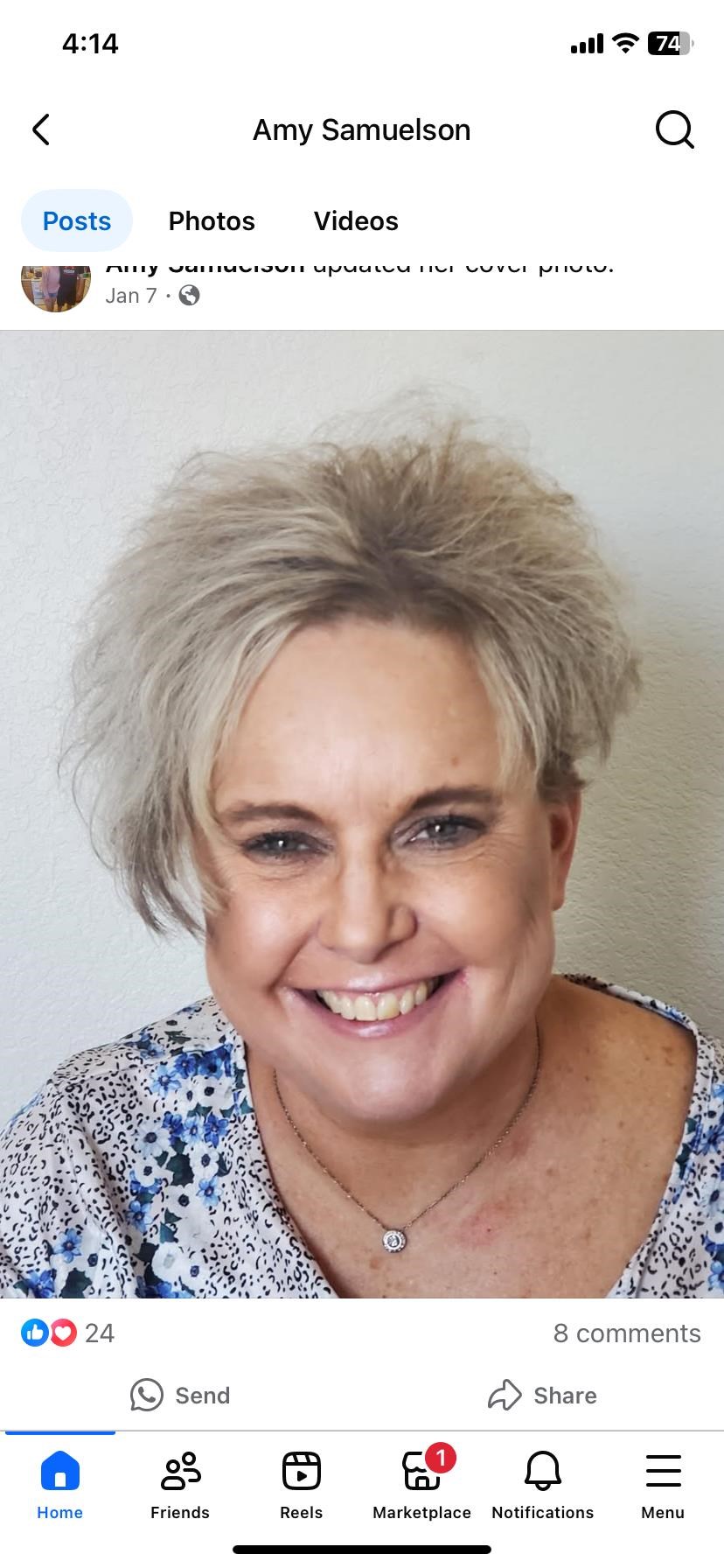 Obituary of Amy Christine Samuelson