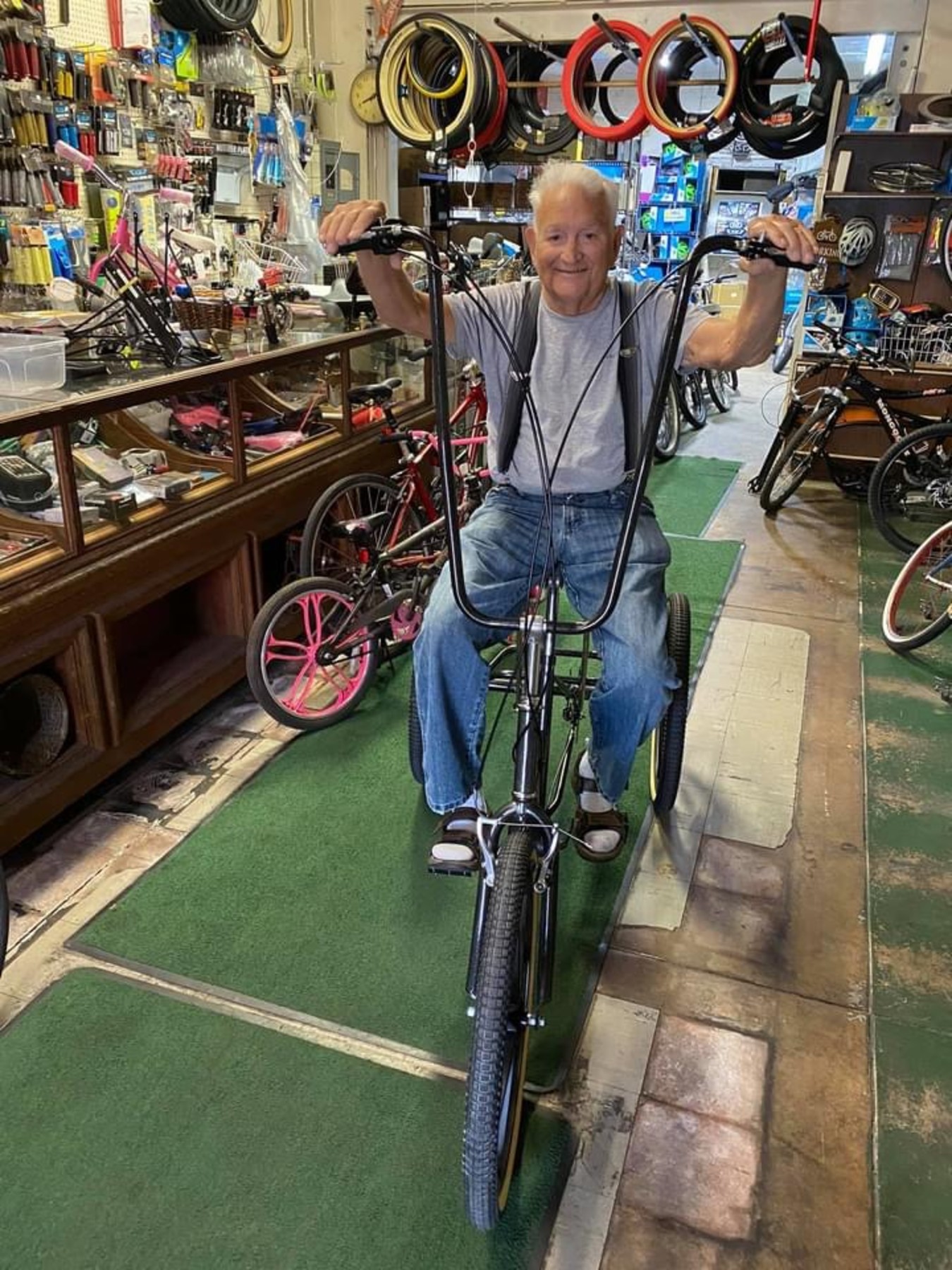 Joe haskins bike shop on sale