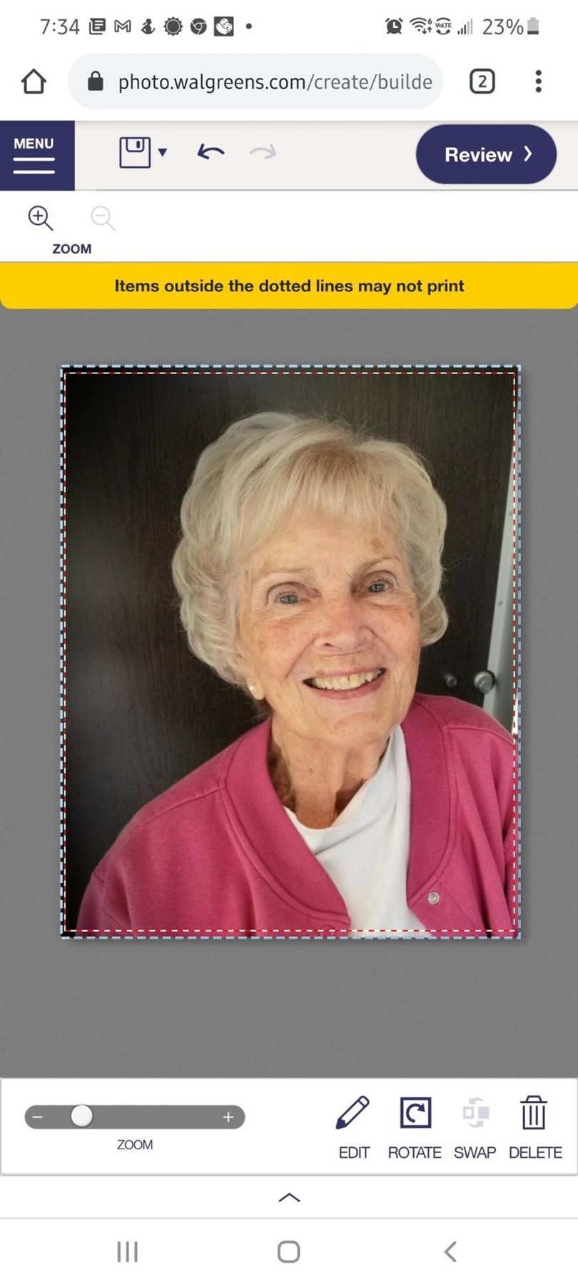 Obituary of Betty L Priaulx