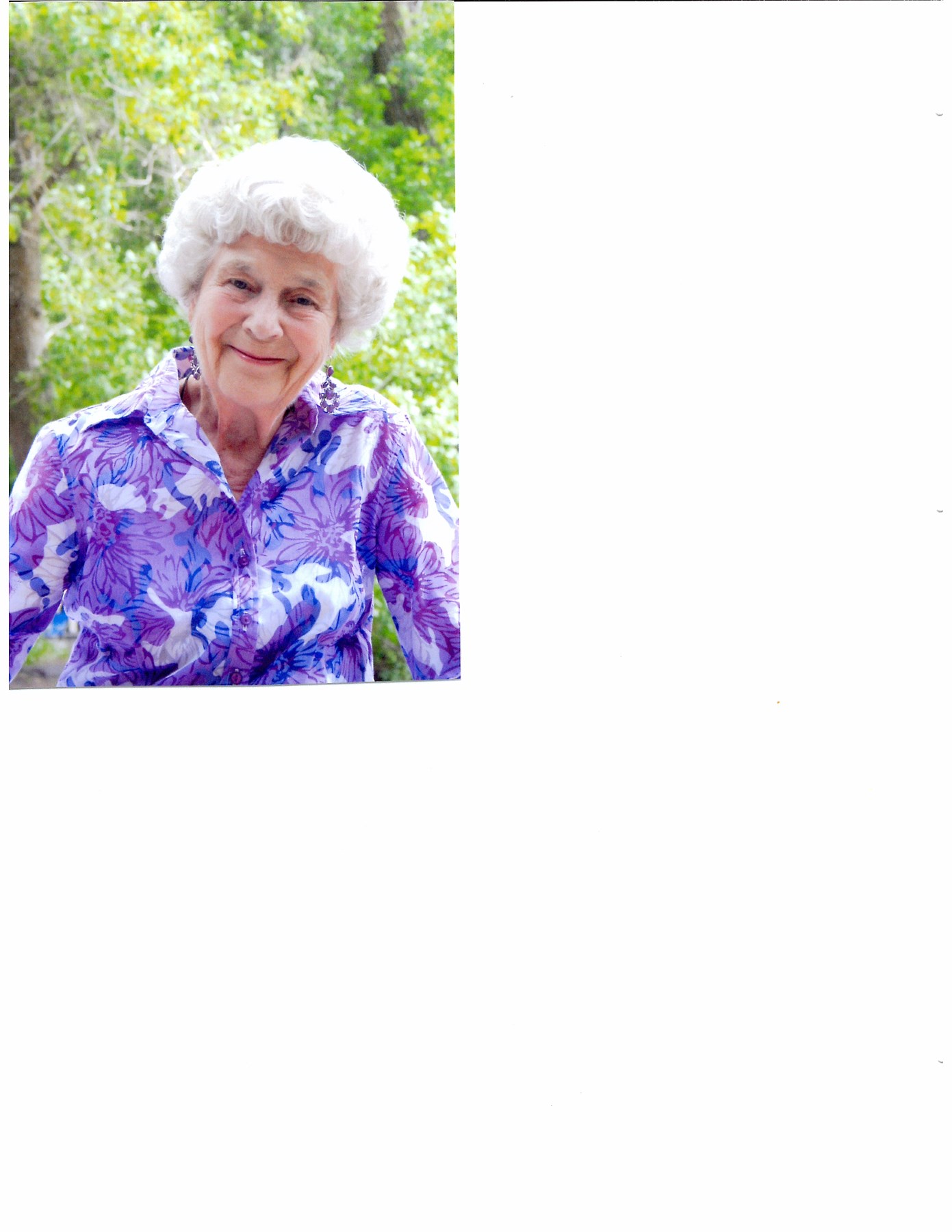 Obituary of Barbara G Searle