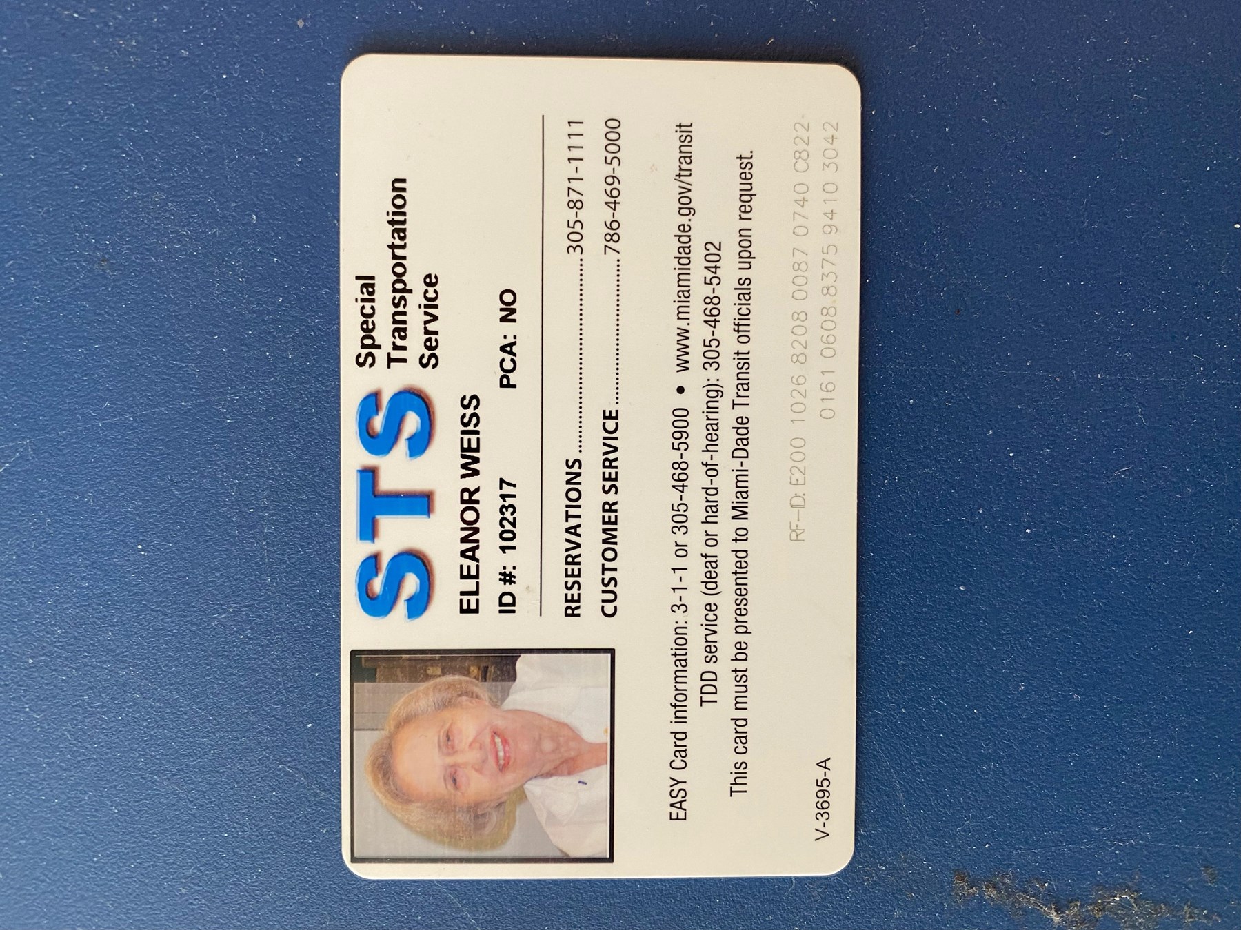 Obituary of Eleanor Weiss