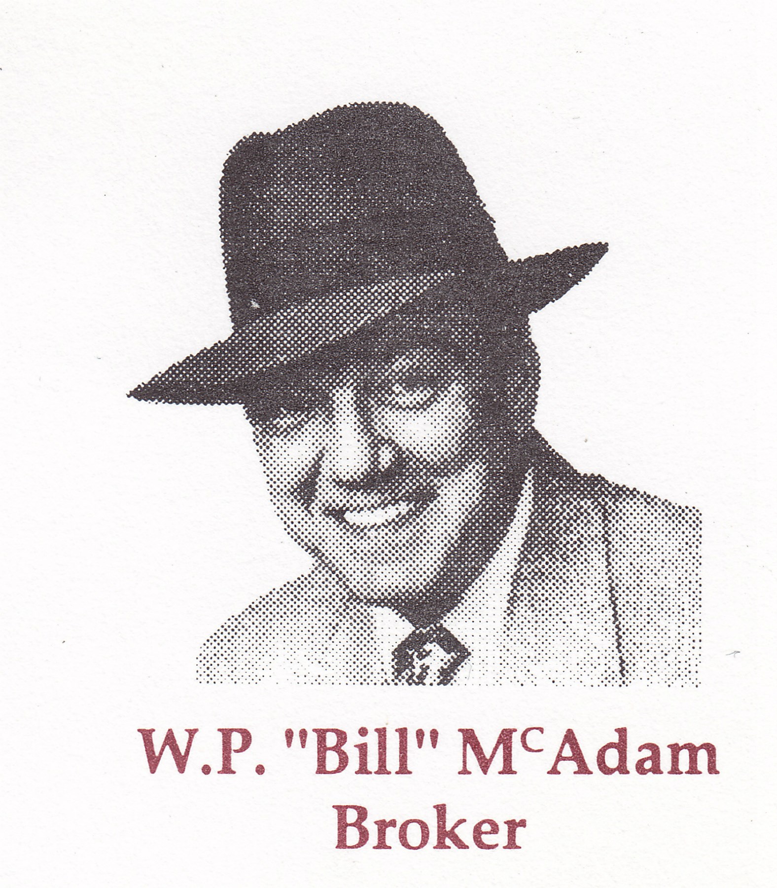 Obituary of William Patrick McAdam