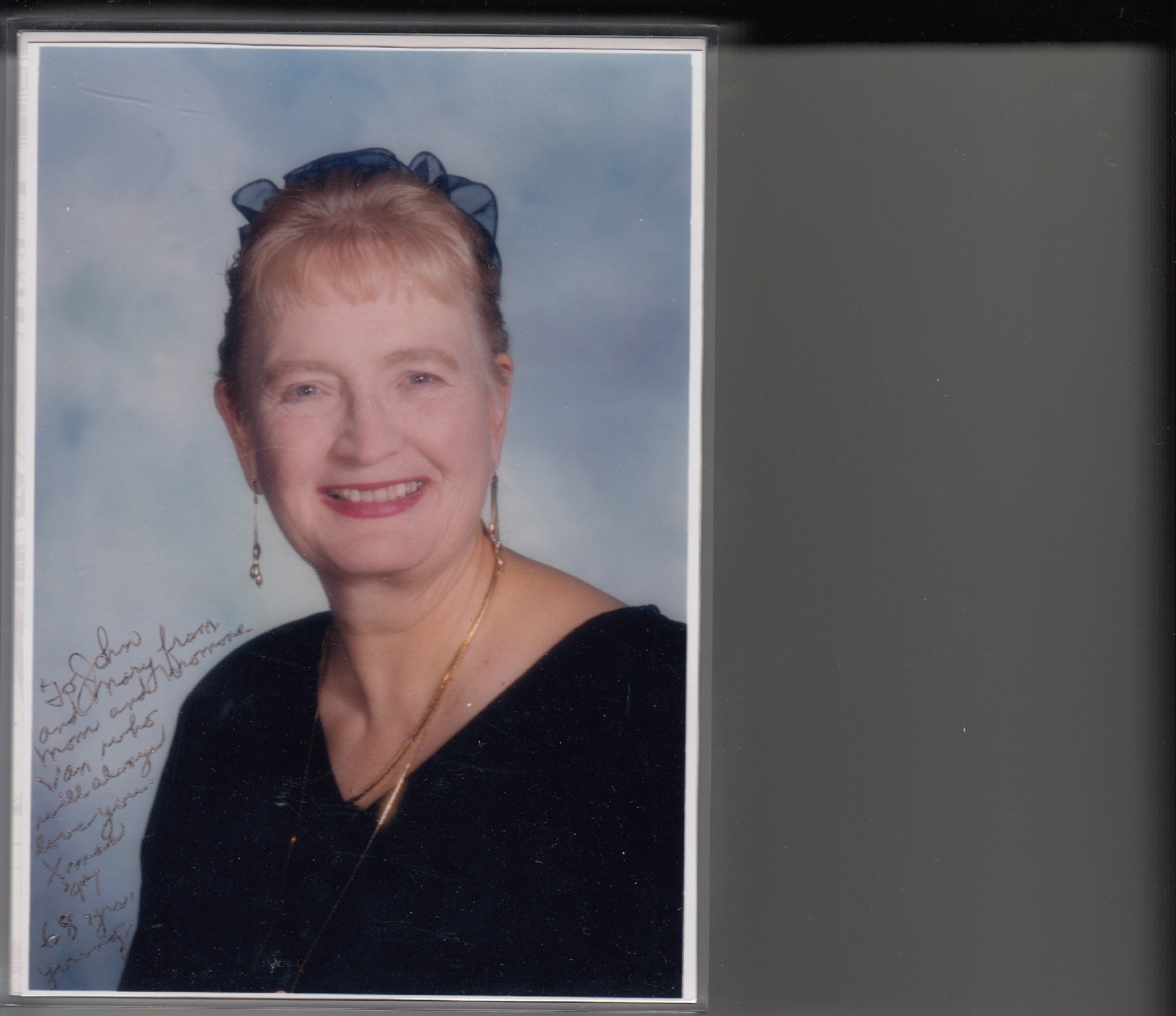 Obituary of Alice Bertha Van Brink