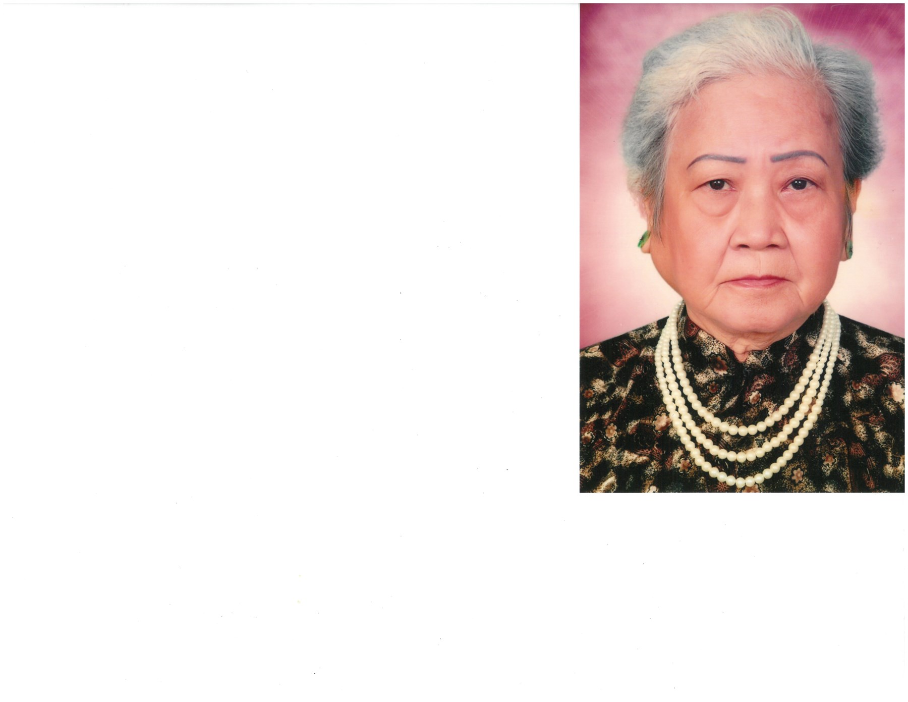 Avis de décès de Van Thi Hieu Nguyen