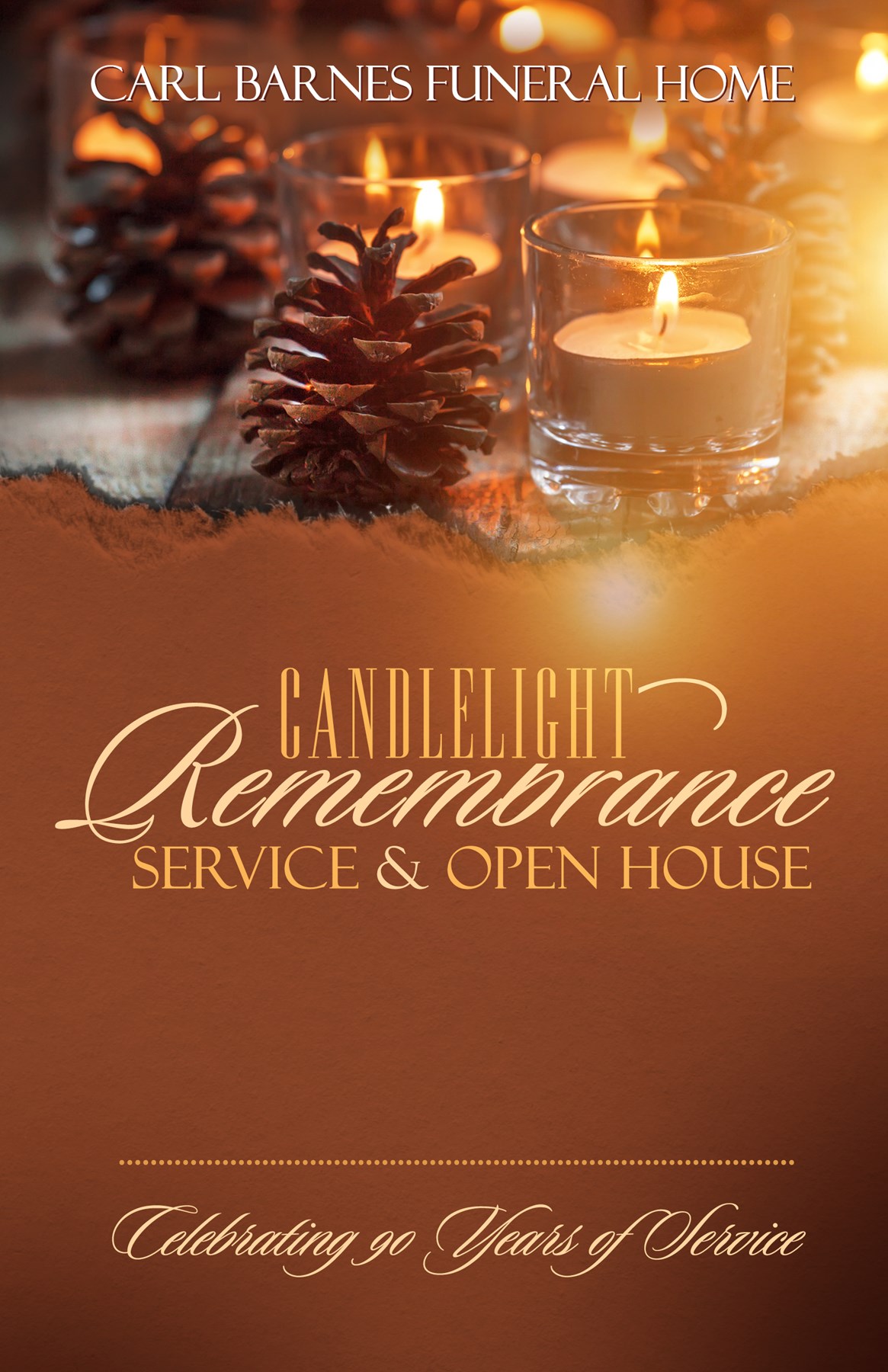 Carl Barnes Funeral Home Candlelight Remembrance Service & Open House