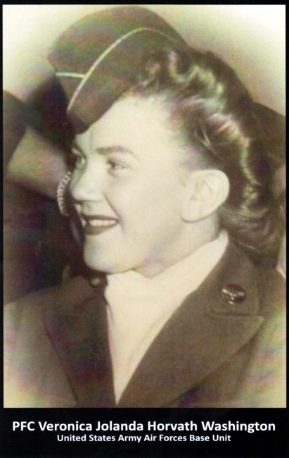 Obituary of Veronica Jolanda (Horvath) Washington