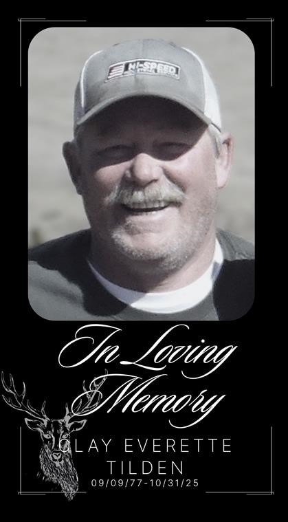 Obituary of Clay Everette Tilden