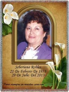 Obituary of Seberiana Lopez Robles