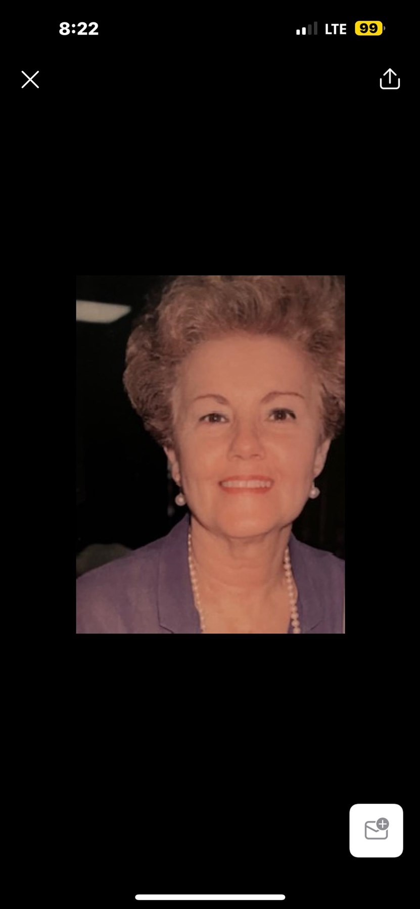 Avis de décès de Nieves de la Reguera