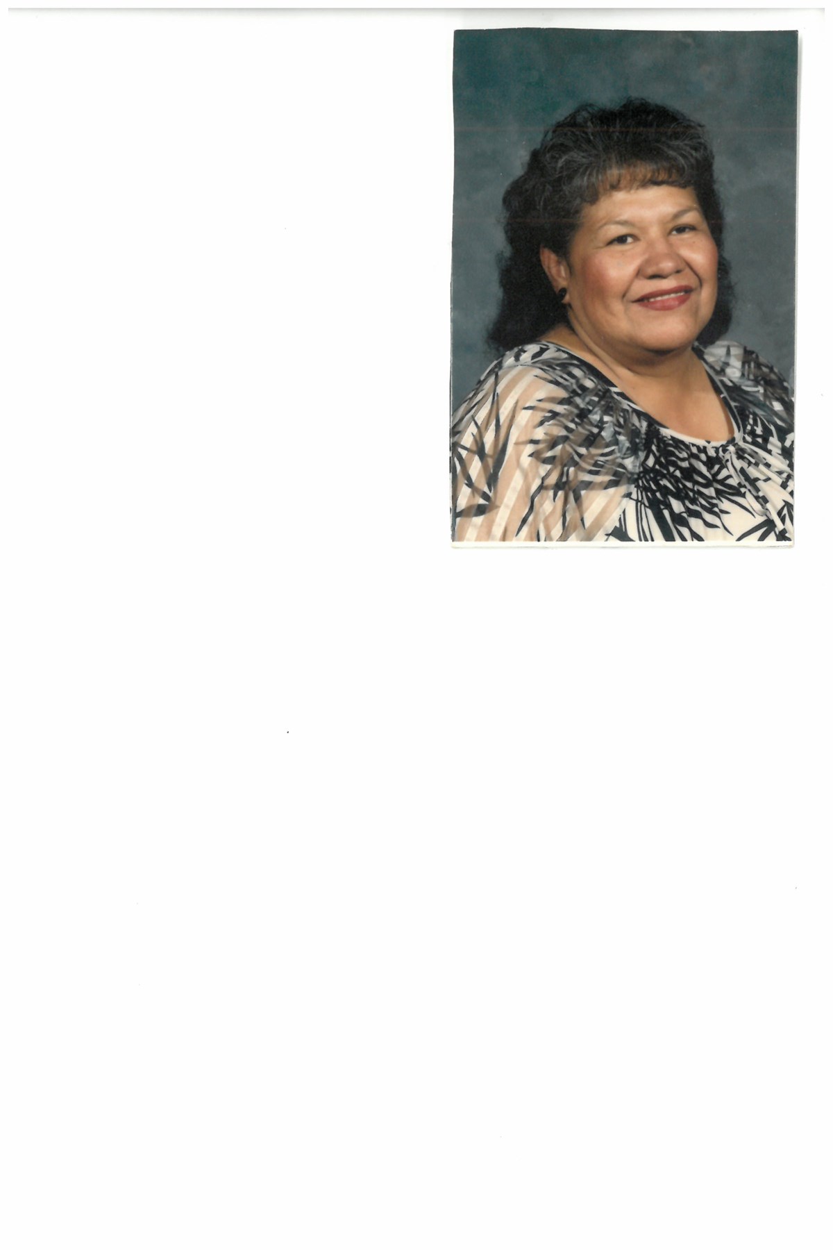 Obituary of Madeline Manuela Sanchez