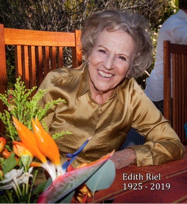 Obituary of Edith Merica Riel