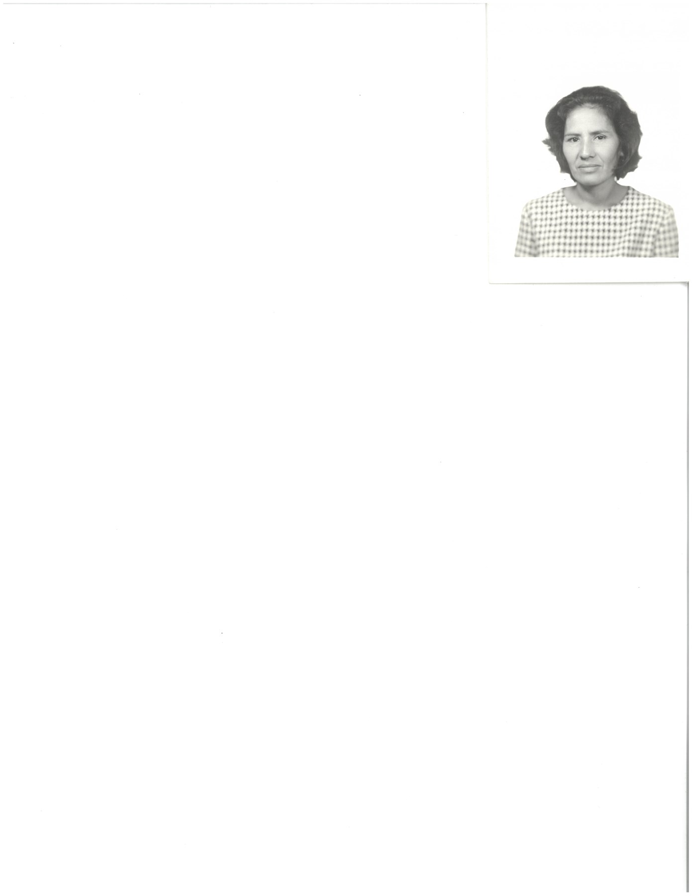 Obituary of Paula Ponce Limon