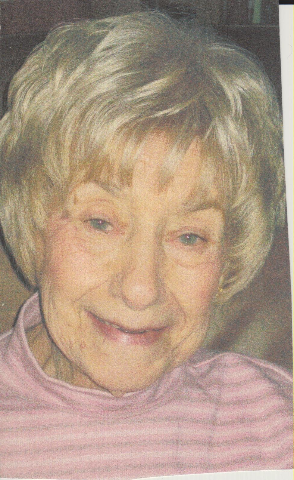 Obituary of Anne Zetek