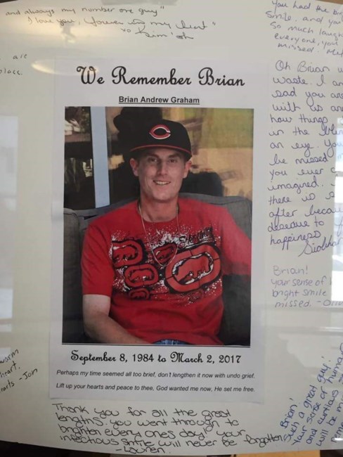 Obituary of Brian Andrew Graham