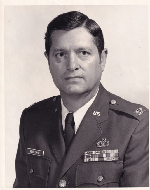 Obituary of Col. Jay F. Feibelman
