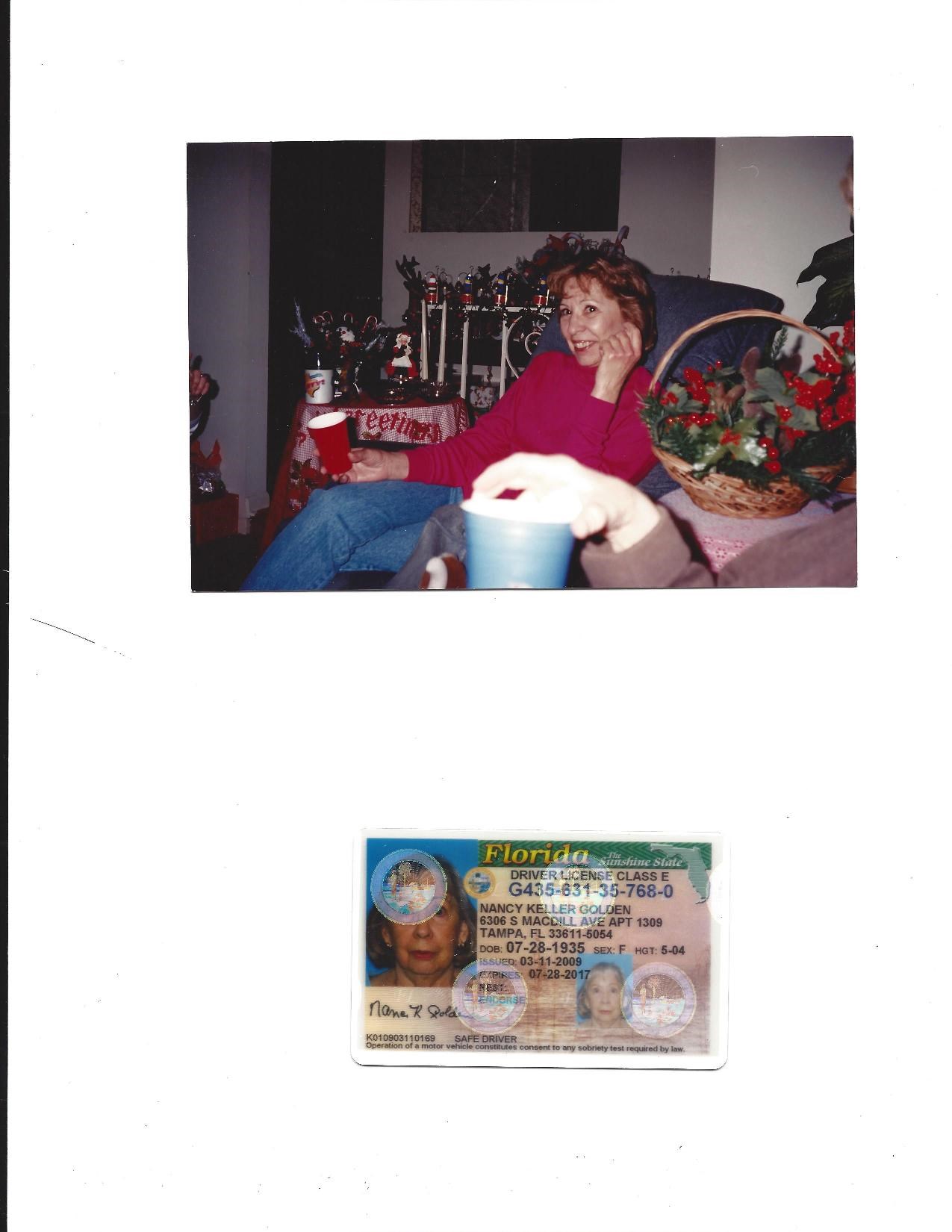 Obituary of Rose Nancy Golden