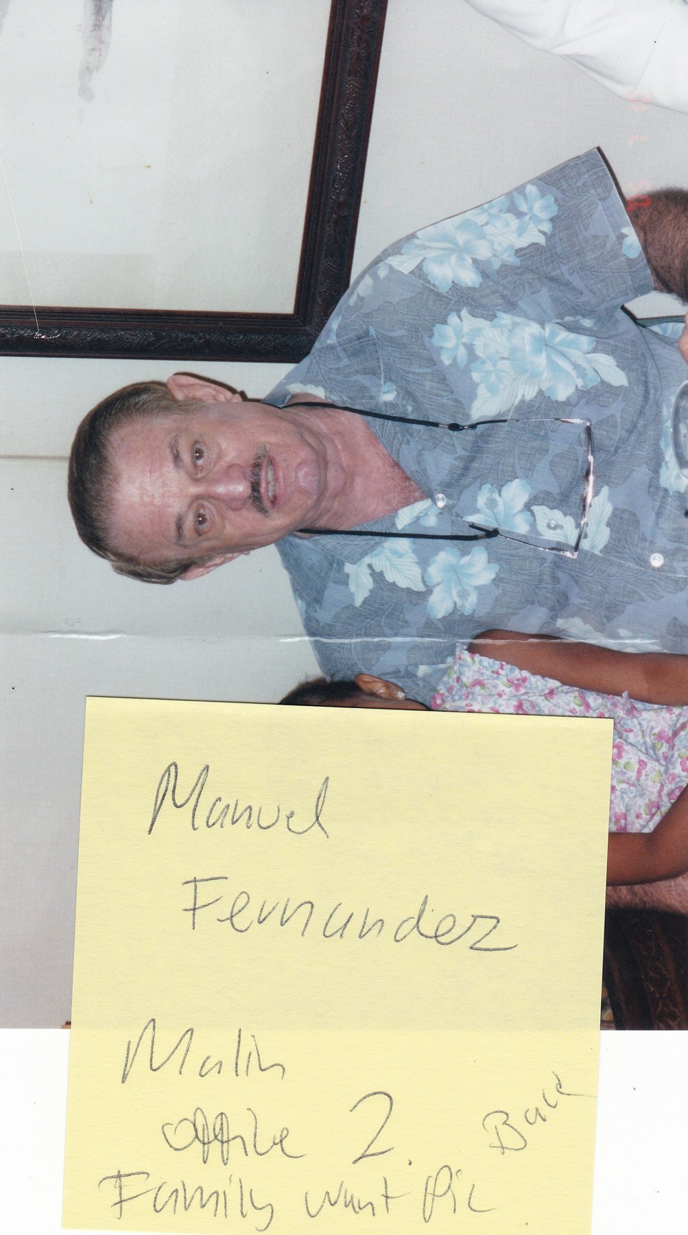 Obituary of Manuel Anthony Fernandez