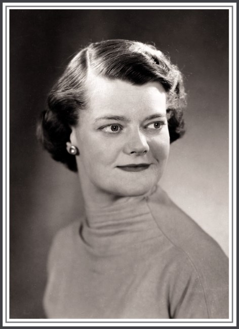 Obituary of Patricia Stuart McEwen née Richards