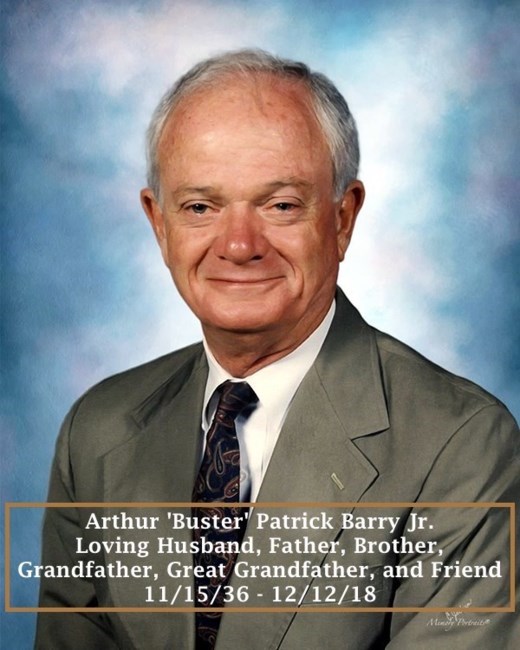 Obituary of Arthur Patrick "Buster" Barry Jr.