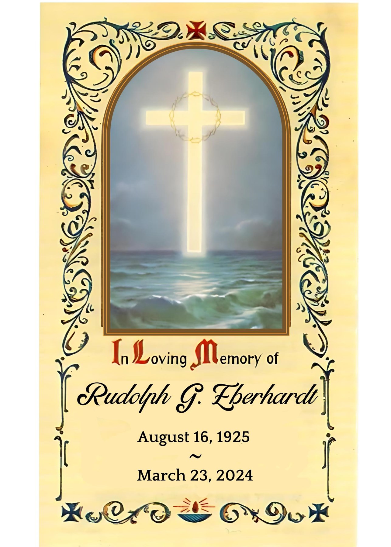 Obituary of Rudolph G. Eberhardt